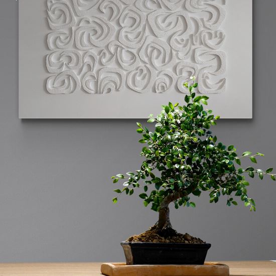 Cropped image of Embrace on display by Richard Noel artist